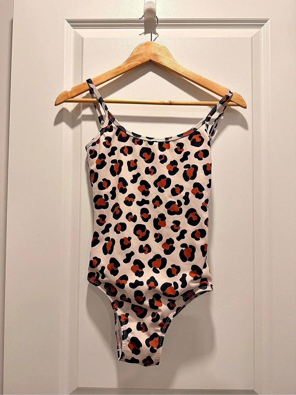 Imagine Perry Leopard Print One Piece Swimsuit